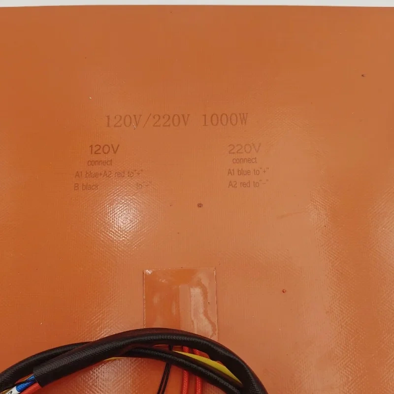 Funssor Creality CR10 S4 Silicone Heater Pad 400 x400mm for CR-10 S4 3D Printer Bed w/Screw Holes 120/220V NTC3950