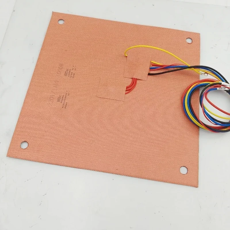 QIDI Plus4 AC Silicone Heater Pad Heated Mat 110/220V 750W 3D Printer Bed NTC3950 100K Thermistor
