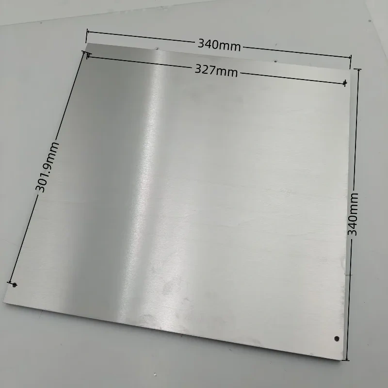 Funssor Hevort 8mm Aluminum Bed Build Plate Silicone Heater Kit Magnet PEI Sheet 110/220V 1000W For Hevort 3D Printer