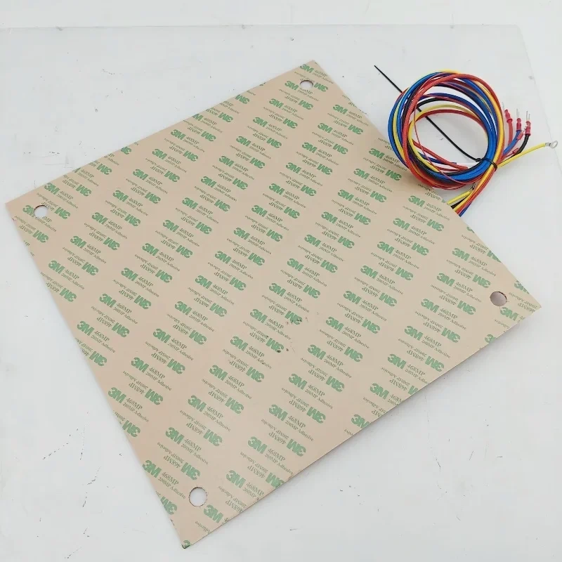 QIDI Plus4 AC Silicone Heater Pad Heated Mat 110/220V 750W 3D Printer Bed NTC3950 100K Thermistor