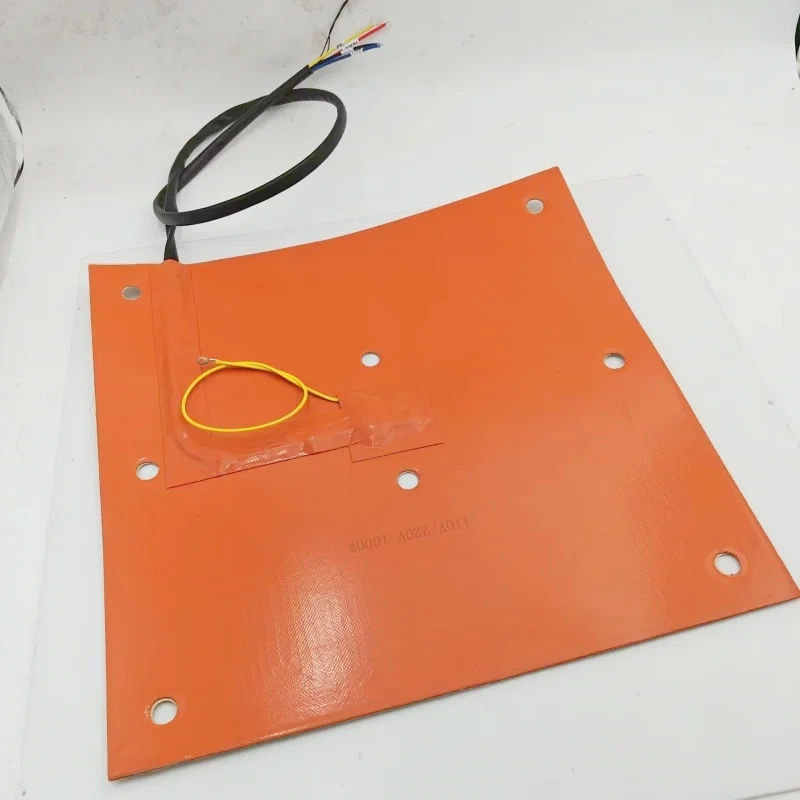 Funssor ELEGOO Neptune Max 3D Printer Silicone Heater Pad Heated Bed 110/220V 1000W  Hotbed Upgrade
