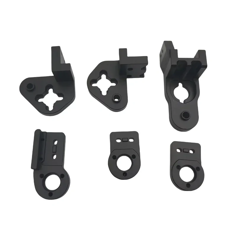 1pcs Salad Fork 3D printer upgrade CNC aluminum Z stepper motor mount Z bed carriage kit left/right/rear set  For MGN7H linear