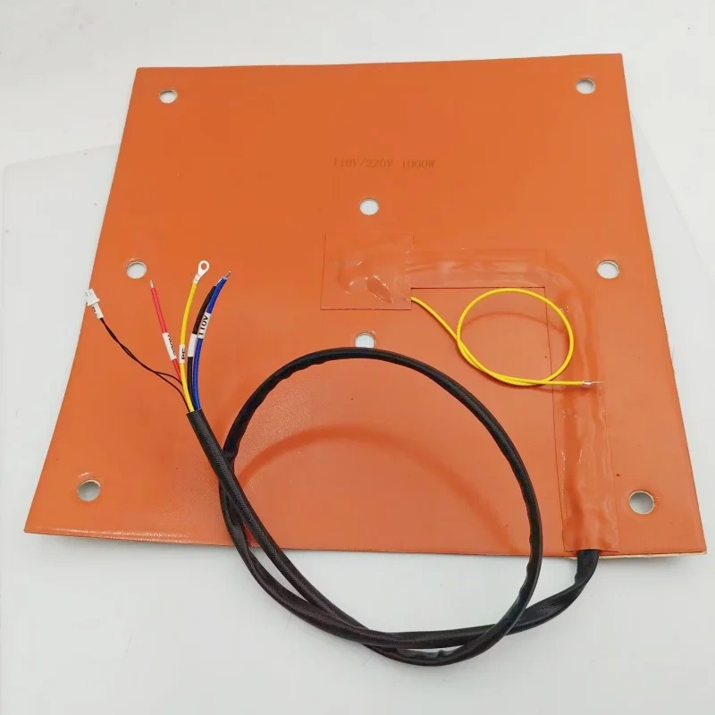 Funssor ELEGOO Neptune Max 3D Printer Silicone Heater Pad Heated Bed 110/220V 1000W  Hotbed Upgrade