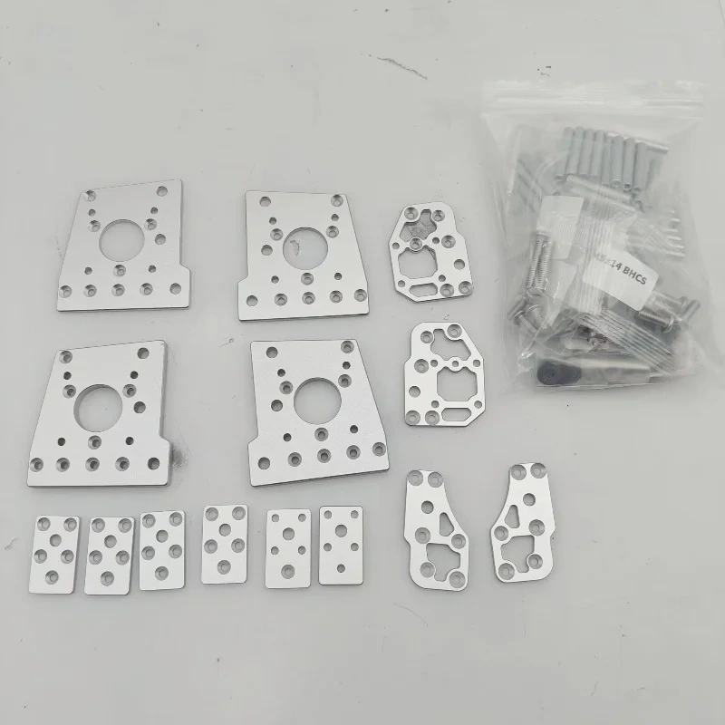 Funssor CNC Machined Turtle Crawler Full Metal Aluminum Alloy Gantry Upgrade Parts Kit for ZeroG Mercury one 3D Printer