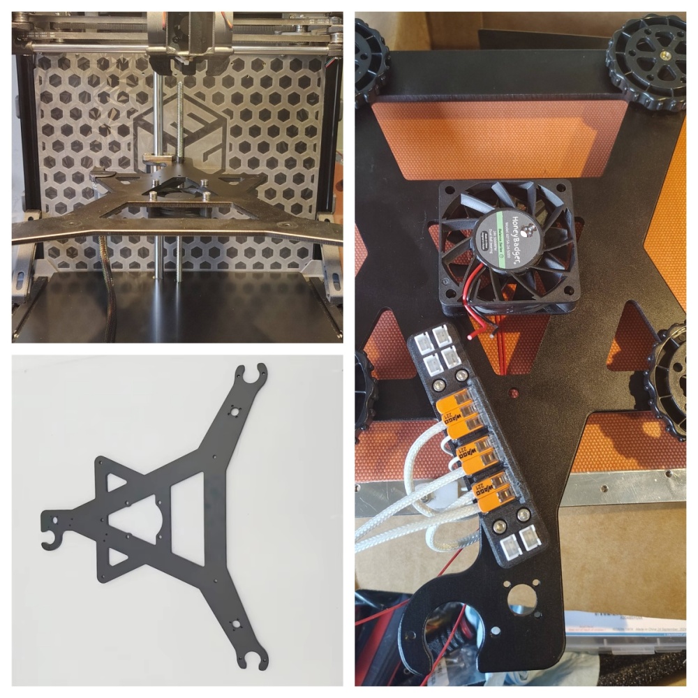 Funssor Ender 3 NG V1.2 bed carriage CNC upgrade parts 5mm thickness aluminum