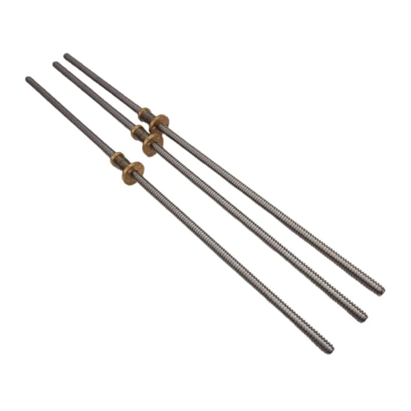 Funssor Jubilee V2.1.2 3D printer Motion T8x2 lead Screw 375mm Length Trapezoidal ACME brass Delrin Anti-Backlash Nut kit