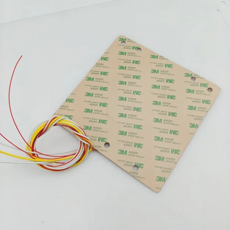 Full cover Silicone Heater Pad110/220V 300W silicone Heatbed with groud cable for Micron + Plus Sald Fork 180mm 3D printer