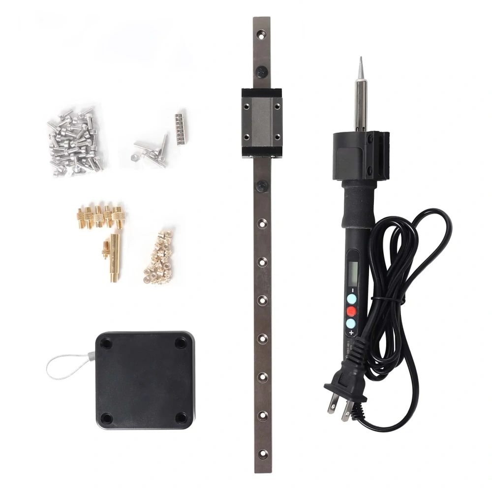 Funssor  Stealth Press Heat Kit Insert Press Tool Soldering Iron Tip Thread Heat Insert Nut Embedded  M2-M8 For 3D Printed Parts