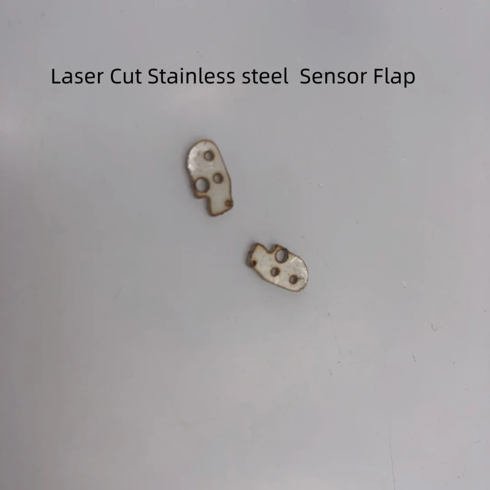 2pcs Funssor Anycubic Kobra S1/ S1C 3D Printer Extruder Replace Stailess Steel  Sensor Flap Upgrade Part Laser Cut
