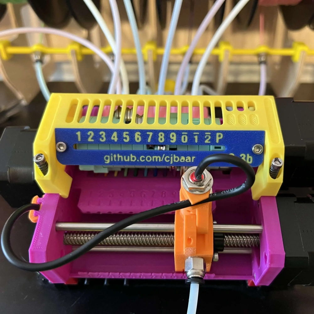 Prusa I3 MK3S+ MK4 MK4S Core One MMU3 12X Filaments Multi Colors Feeder 3d Printing Upgrade Kit