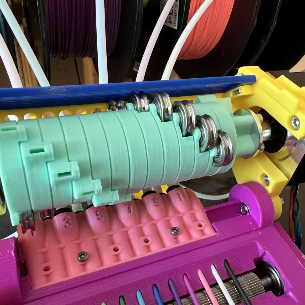 Prusa I3 MK3S+ MK4 MK4S Core One MMU3 12X Filaments Multi Colors Feeder 3d Printing Upgrade Kit