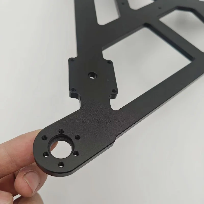 Funssor Voron Trident 3D Printer Aluminum Alloy Bed Carriage Plate 0.15mm Flatness Trident Bed Carrier Upgrade