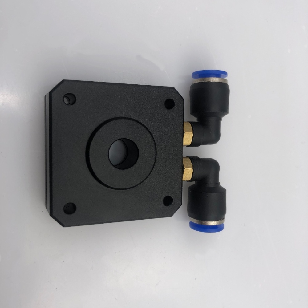 Funssor 1Set NEMA17 Stepper Motor Dual Endcap Watercooling  Design By DerrickDarrell NEMA17 Motor Liquid Cooler