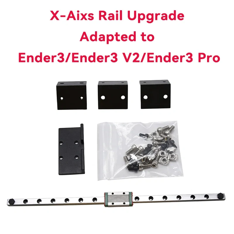 Upgrade Ender-3/V2/Pro X Axis MGN9H 315MM Linear Rail Kit Y Axis Dual MGN12H 300MM Linnear Rail Kit Linear Mod 3D Printer Parts