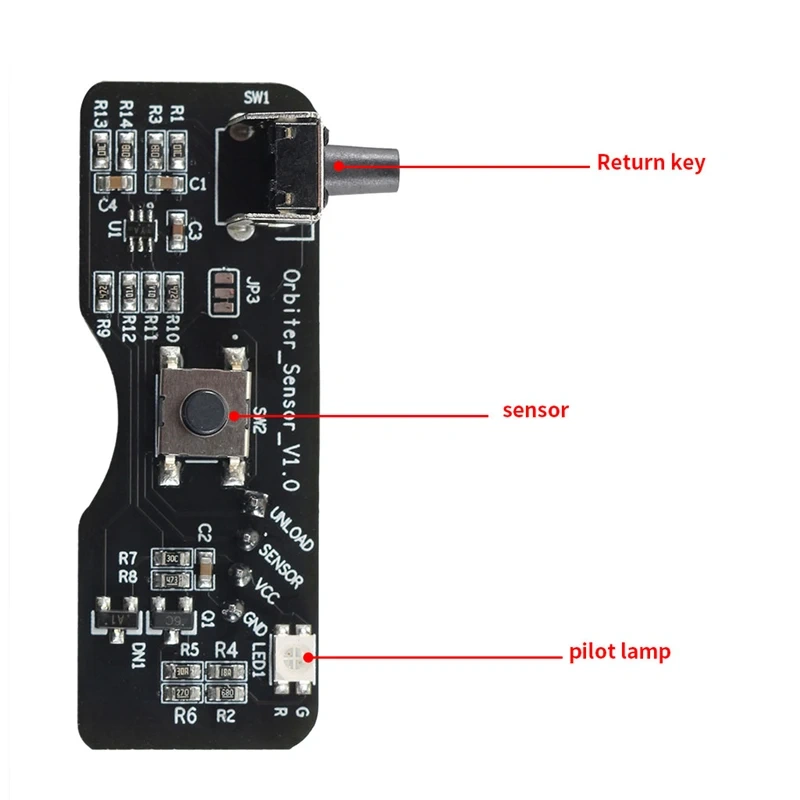 Funssor Sherpa Mini Extruder Smart Filament Sensor Detection Module Kit Sensor With 2.5m Wire for 3D Printer Accessories
