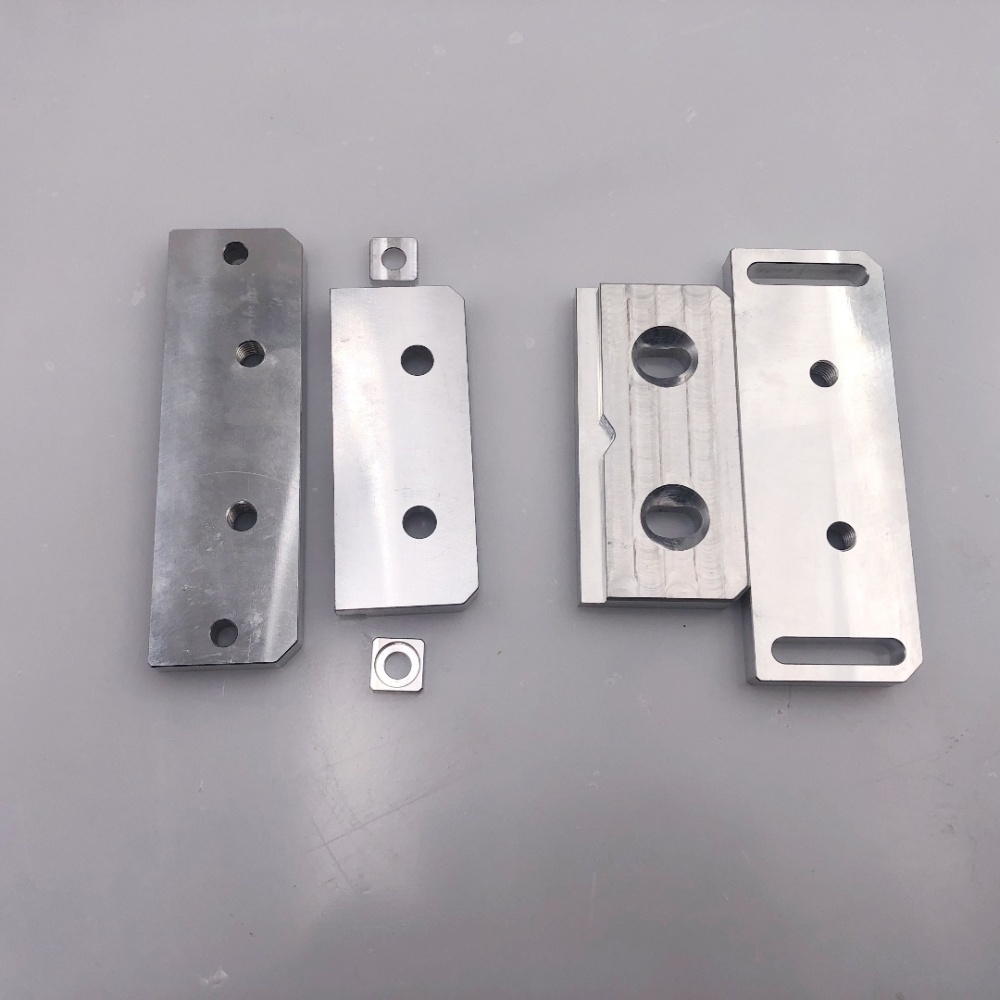 1 Pair CNC  Machined Raw Material  Modular Vise System M8  For Any CNC Compatable with  Carvera and Carvera Air Design By Double T