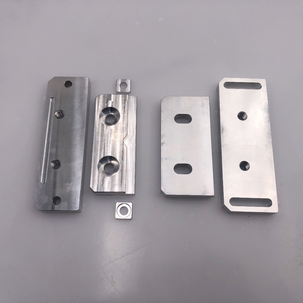 1 Pair CNC  Machined Raw Material  Modular Vise System M8  For Any CNC Compatable with  Carvera and Carvera Air Design By Double T