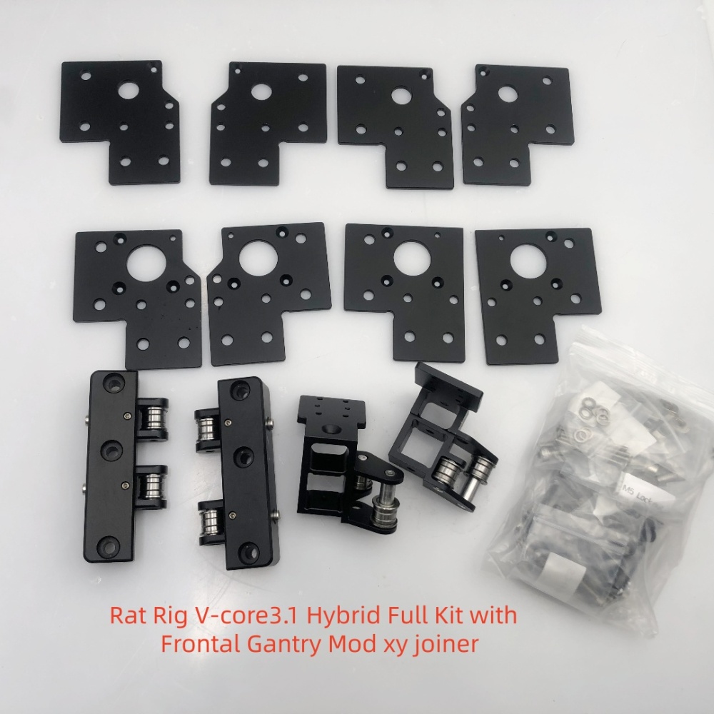 Funssor Full Frontal Gantry Mod  xy joiner For Rat Rig V-core 3D Printers Design By MFBS