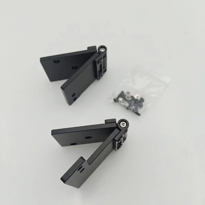 Funssor Creality K1/K1C MAX 3D Printer Aluminum CNC 270 Degree Door Damped Hinge Adjustable Upgrade Kit