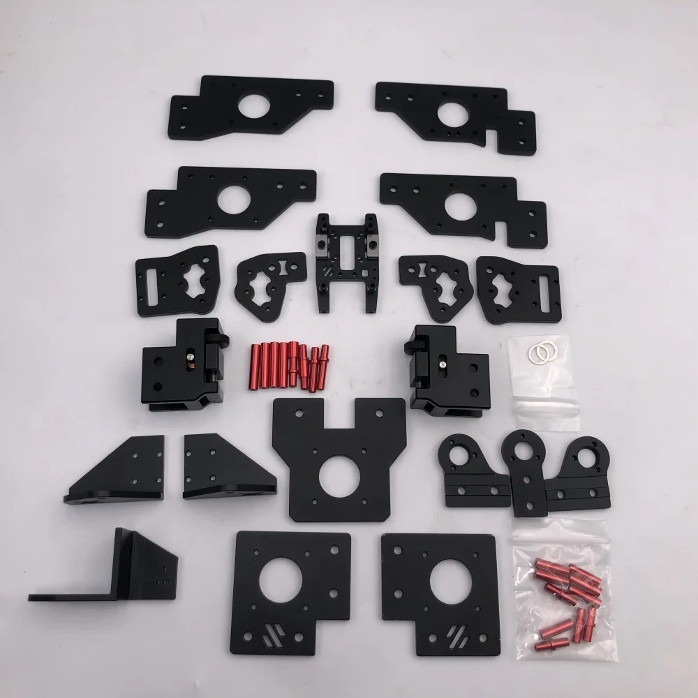 Funssor Voron Trident 3D printer CNC machined full metal upgrade kit CNC Parts Kit  Aluminum Alloy Fame kit