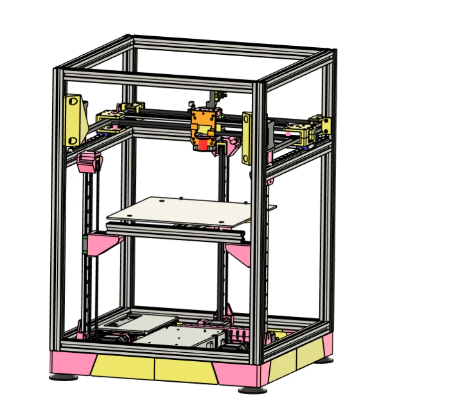 Pre Order!Funssor Black Color Anodized SimpleCore Redux Frame