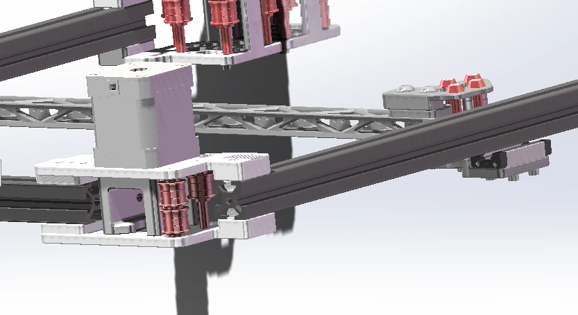 Funssor CNC All Metal Refined Voron2.4 Trident 3D printer 9mm belt