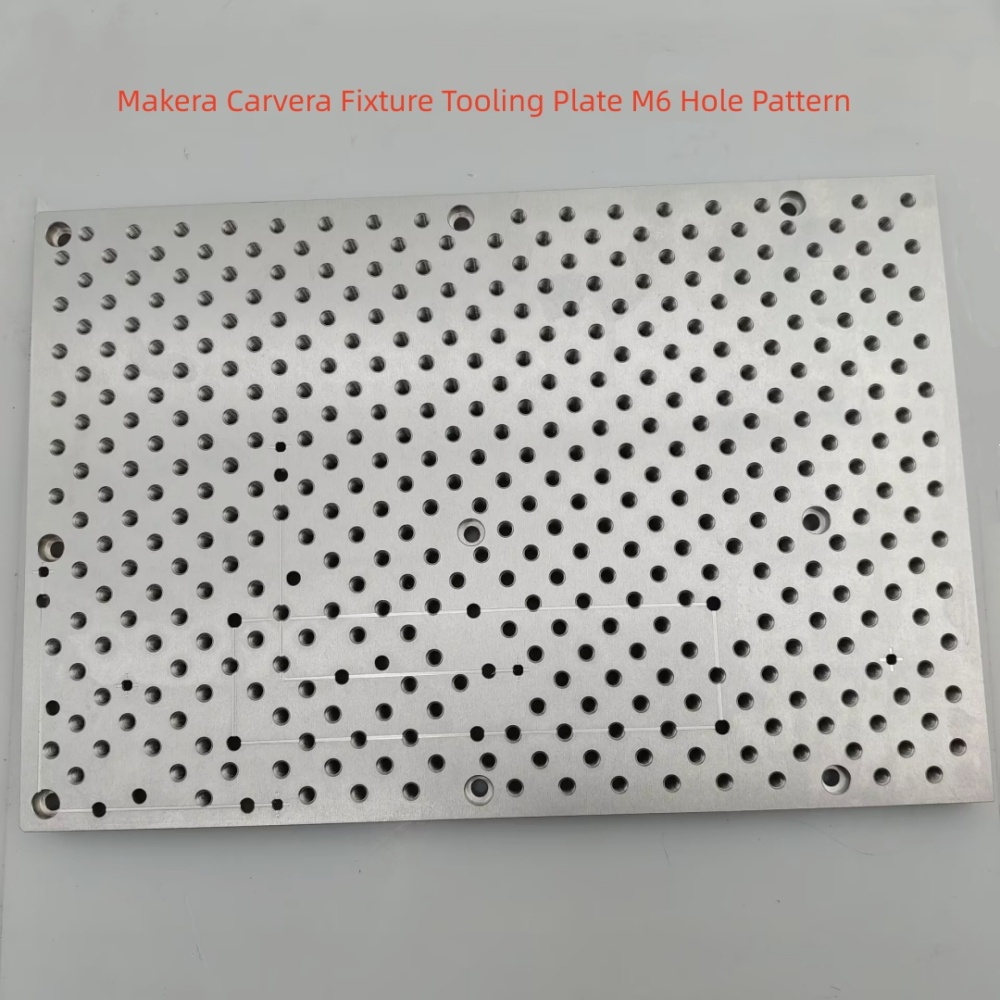 Funssor Makera Carvera Fixture Tooling Plate M6 Hole Pattern 15MM thickness