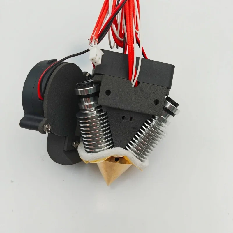 Funssor RepRap Diamond Nozzle Hotend Kit 3 in 1 out multi-color Mixing Nozzle SLS Nylon Printed parts 3D Printer 24V