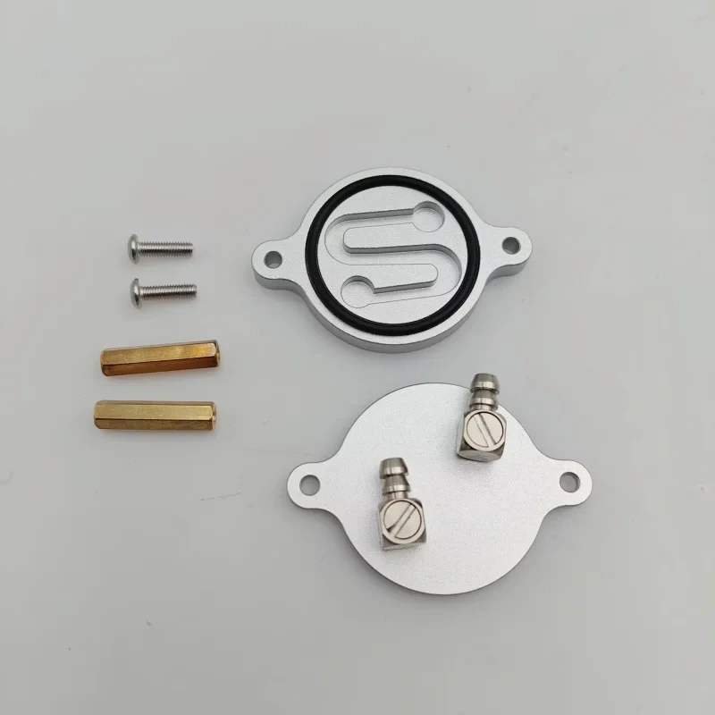 Funssor Vz-HextrudORT WaterCool Block Aluminum CNC NEMA14 36 Pancake Stepper Motor Water cooling Plate water cooler plate