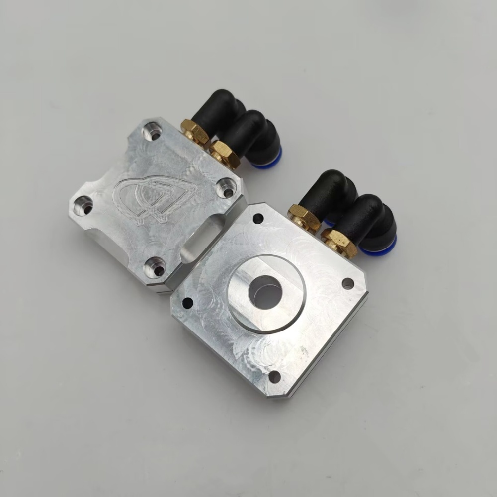 Funssor  Raw Material NEMA17 Stepper Motor Dual Endcap Watercooling  Design By Derrick Darrell