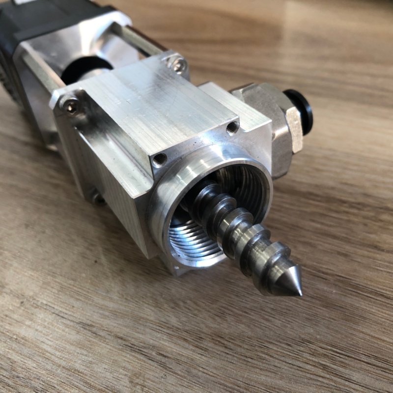 clay paste pellet extruder for 3D printer Ceramic  Biomaterial filament extruder Nozzle assembly kit