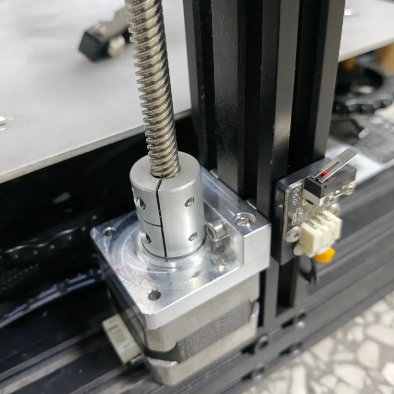 Funssor Aluminum CNC Z Axis Stepper Motor Mount With Thrust Bearing For Creality Ender3/CR-10/Anycubic Kobra