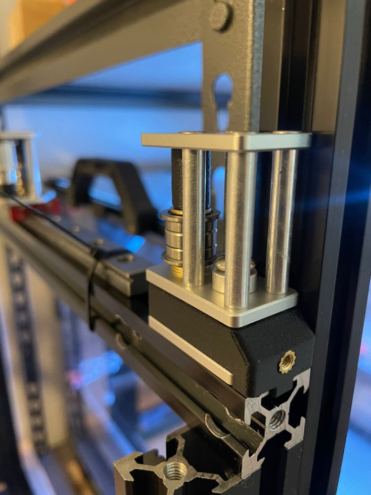 Funssor CNC Machined Turtle Crawler Full Metal Aluminum Alloy Gantry Upgrade Parts Kit for ZeroG Mercury one 3D Printer