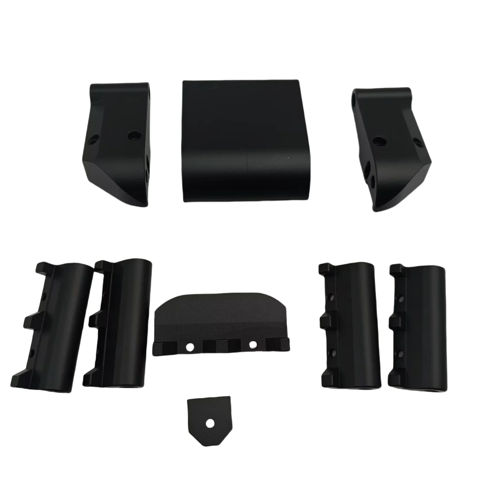 1set Voron2.4 Trident 3D priner aluminum CNC clickyclacky door metal upgrade kit CNC handle hinge latch batch