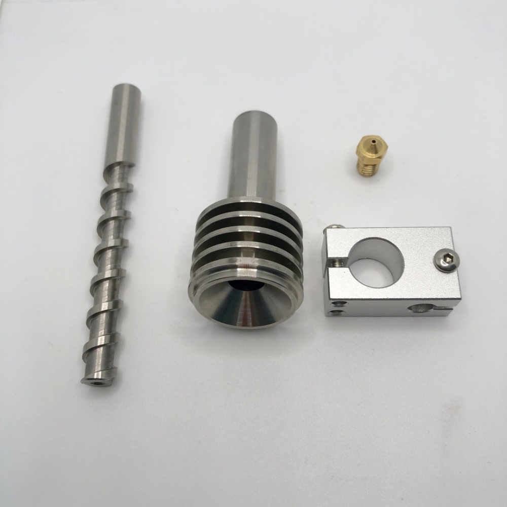 Funssor Plastic crusher Pellet extruder Pellet screw  for MK3S 3D printer