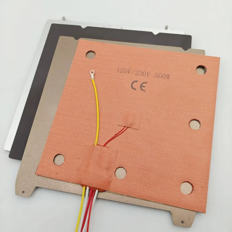 Funssor E3NG_E3_K1_VZ235_aluminum CNC machined bed build plate 6mm compatibility: Ender 3 NG, Creality Ender 3, K1, VZ235