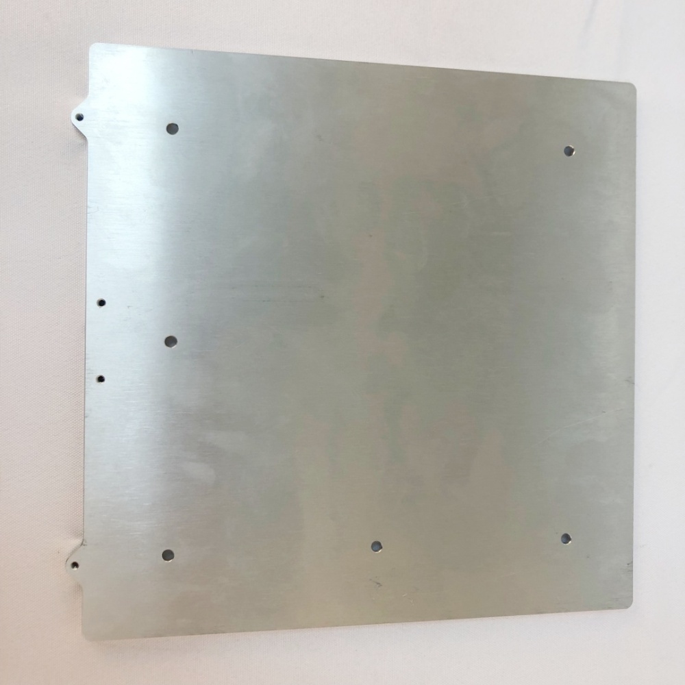 Funssor E3NG_E3_K1_VZ235_aluminum CNC machined  build plate Raw Material 6mm compatibility: Ender 3 NG, Creality Ender 3, K1, VZ235