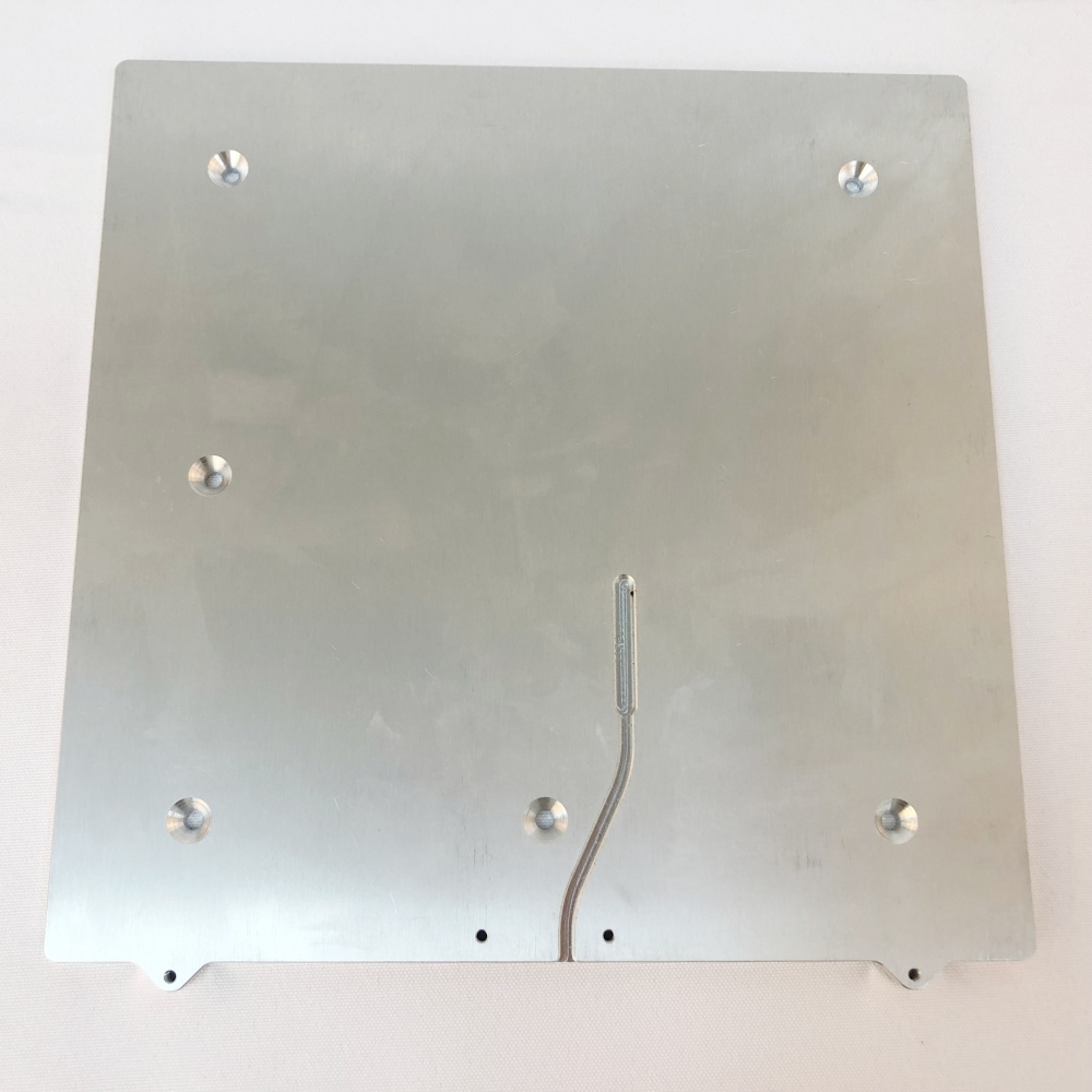 Funssor E3NG_E3_K1_VZ235_aluminum CNC machined  build plate Raw Material 6mm compatibility: Ender 3 NG, Creality Ender 3, K1, VZ235