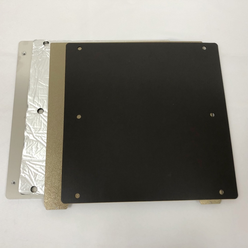 Sovol SV08 3D printer S08 HotBed 10mm Riser heated bed upgrade kit 120/240V silicone heater 0.1mm flat aluminum bed Design By Nadir@CN3D