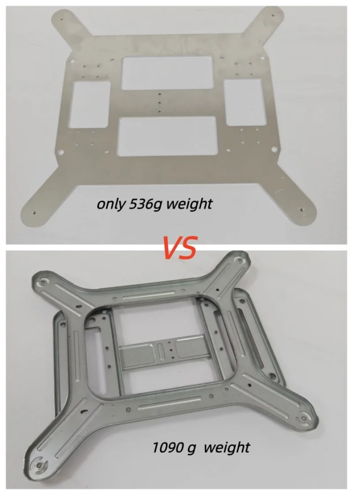 Funssor Anycubic Kobra3 Max 3D Printer Aluminum CNC Y Axis Carriage Ultra Weight Bed Mount For K3M Upgrade