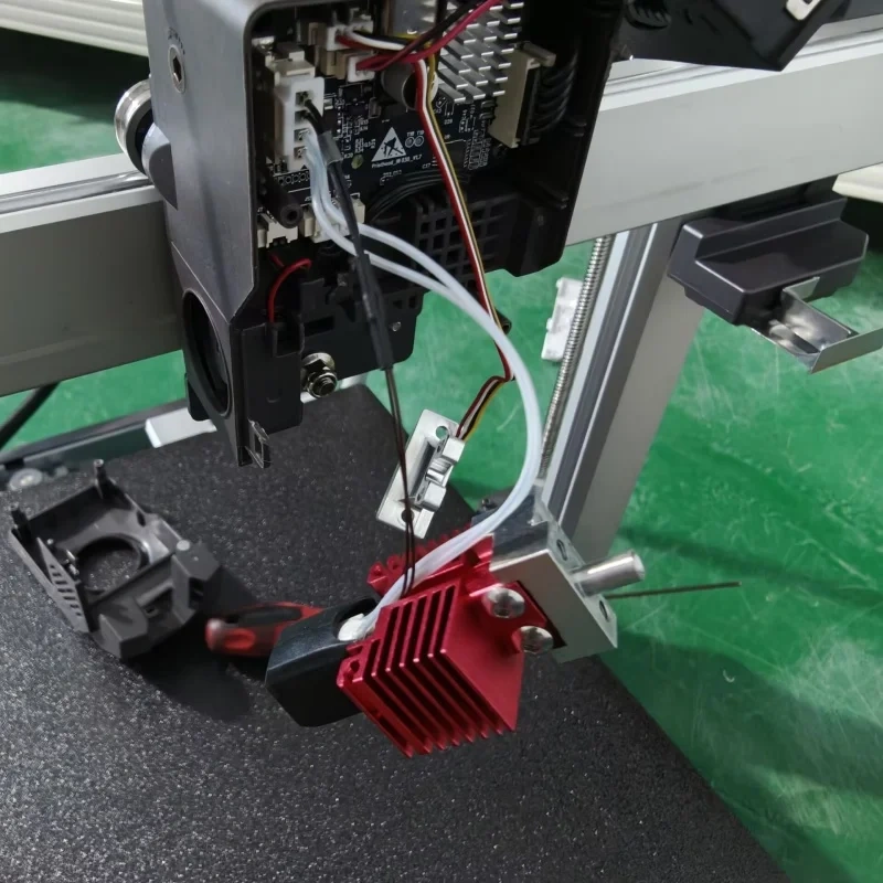 Funssor Anycubic Kobra3 Max Aluminum CNC Bambulab TZ Hotend Adapter Mount Nylon Fan Duct Upgrade Kit for K3C 3D Printer