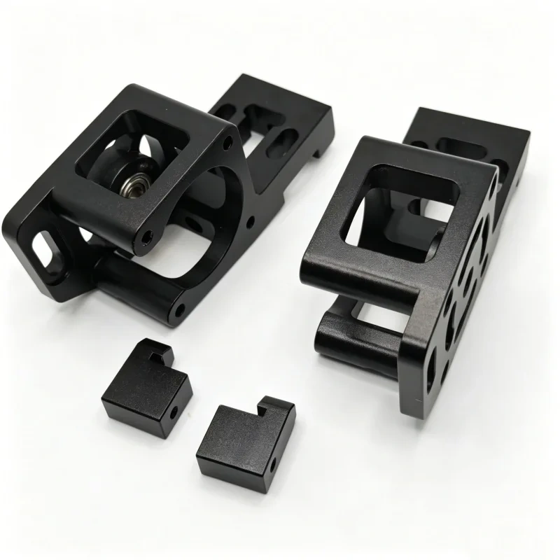 Funssor 1set Aluminum CNC Ender3/Voron Switchwire XZ Axis Double Shear Motor Mount Kit