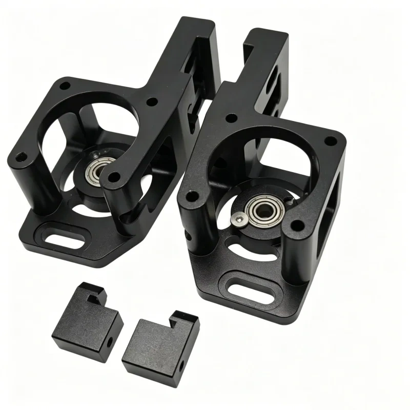 Funssor 1set Aluminum CNC Ender3/Voron Switchwire XZ Axis Double Shear Motor Mount Kit