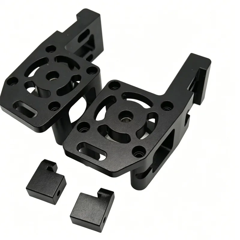 Funssor 1set Aluminum CNC Ender3/Voron Switchwire XZ Axis Double Shear Motor Mount Kit