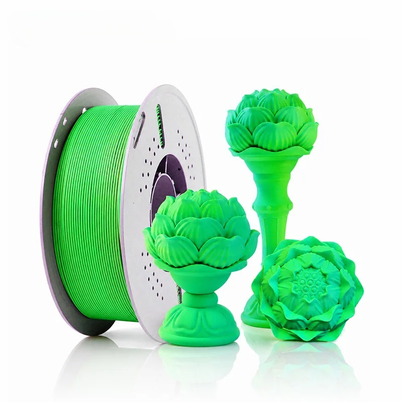 Funssor  Matte Tri-Color PLA+ Filament 1.75mm 1KG High Speed 3D Printer Filament Matte Triple Colors