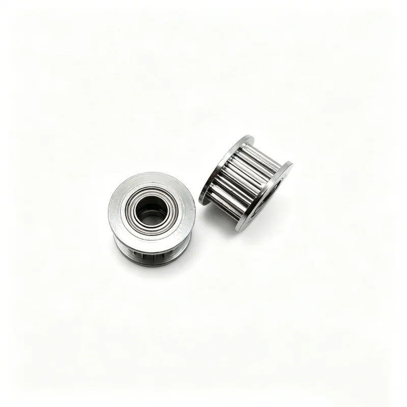 Funssor 2pcs Sovol 08/SV8 MAX 3D Printer X/Y  Smooth/Toothed GT2-20 Idler Pulley AB Axis Synchronous Wheel GT2-20