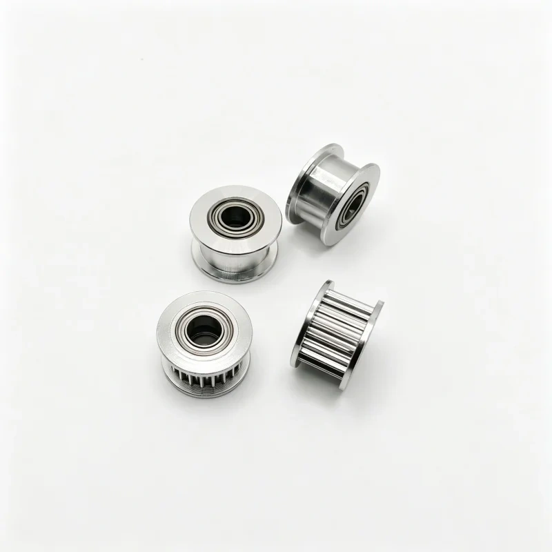 Funssor 2pcs Sovol 08/SV8 MAX 3D Printer X/Y  Smooth/Toothed GT2-20 Idler Pulley AB Axis Synchronous Wheel GT2-20