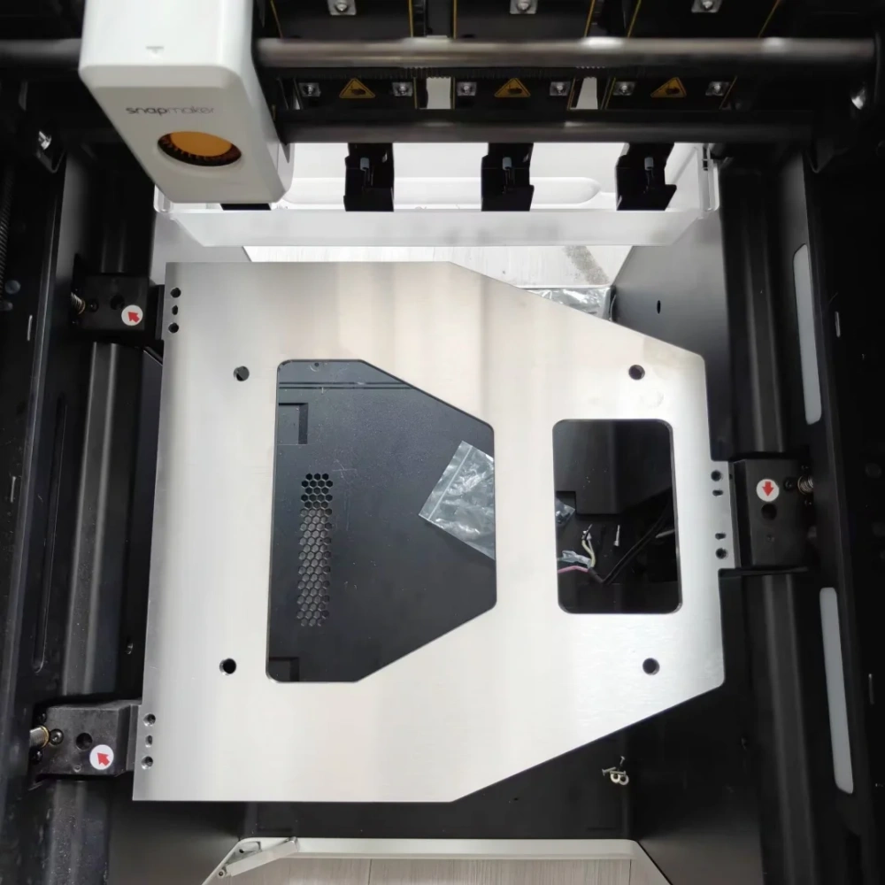 Funssor Snapmaker U1 3D Printer   Aluminum Alloy  Bed Carriage CNC Plate 5mm