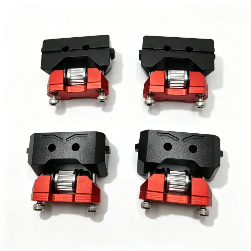 4pcs Funssor Micron 3D Printer Aluminum CNC Machined Metal Z Live Idler Belt Tension Kit