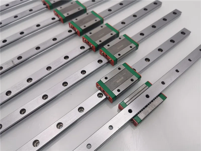 Funssor 8pcs/lot Original HIWIN Linear Rail MGN9H For V2.4 3D Printer DIY Rail Kit 250/300/350mm Build High Quality Linear